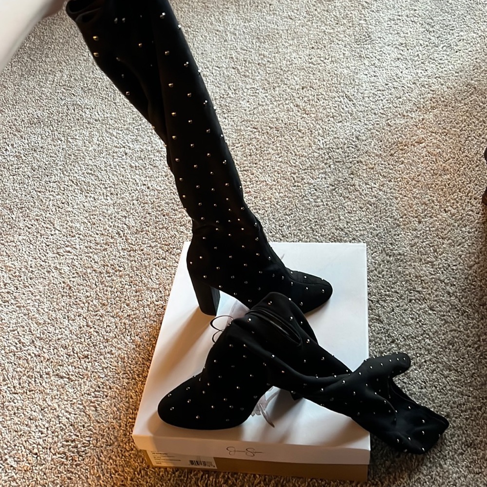 Knee high boots